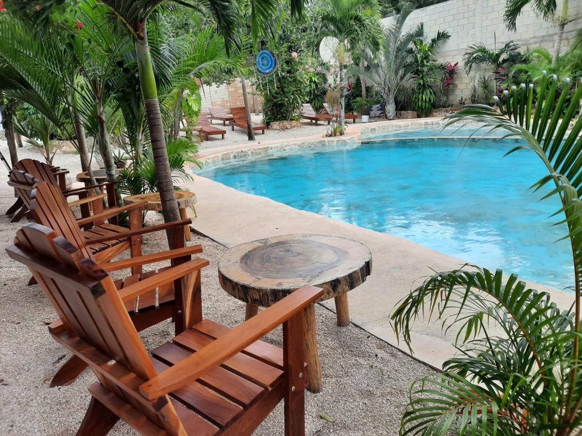 Hotel Aldea Balam à Tulum Extérieur photo