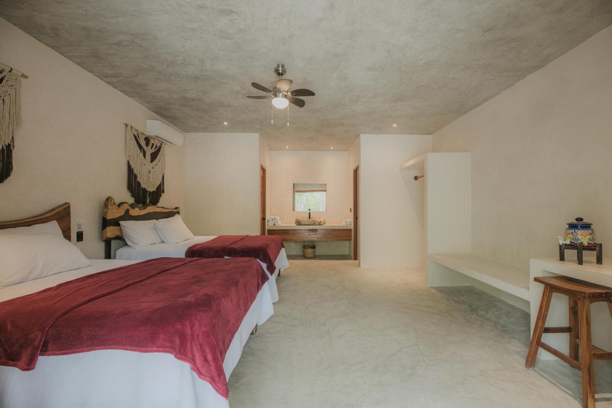 Hotel Aldea Balam à Tulum Extérieur photo